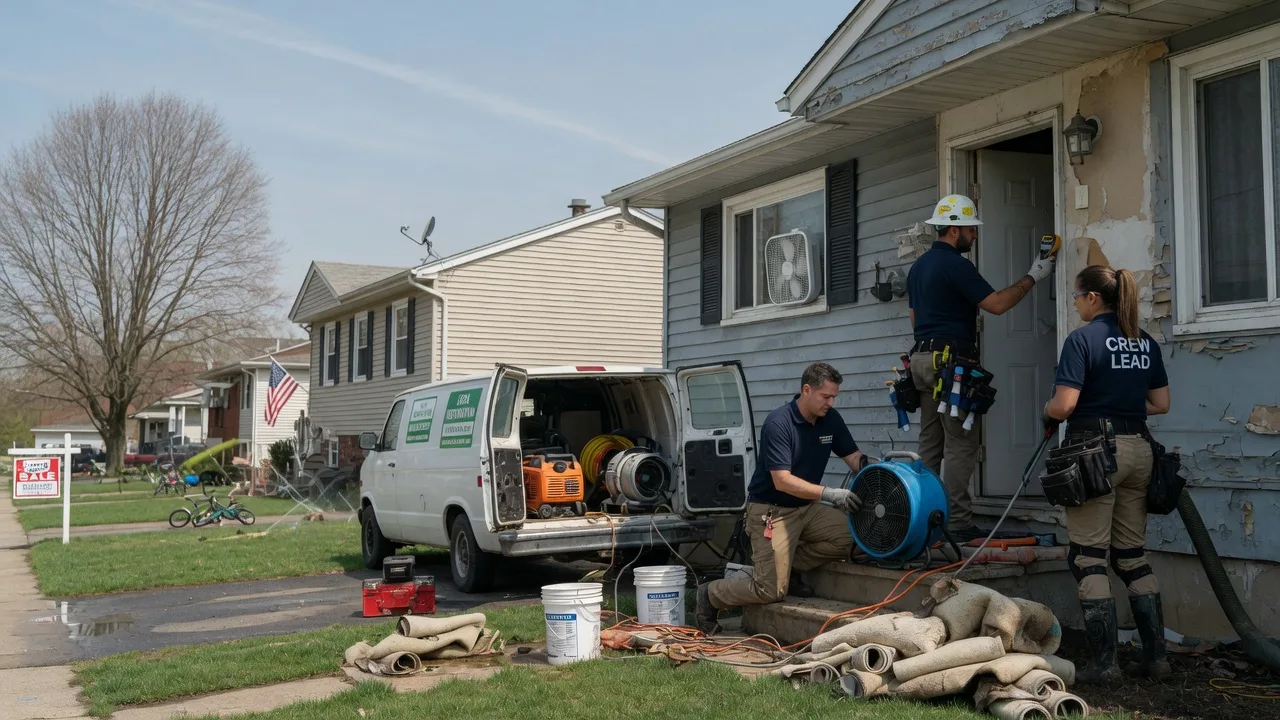 Flood Cleanup in Fleetville, PA near me