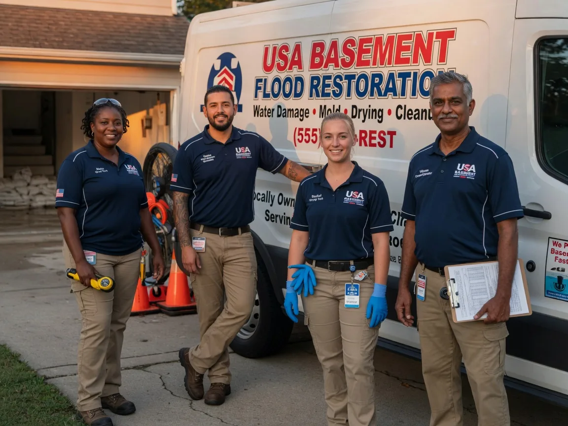Basement Flood Cleanup company in Fleetville, PA